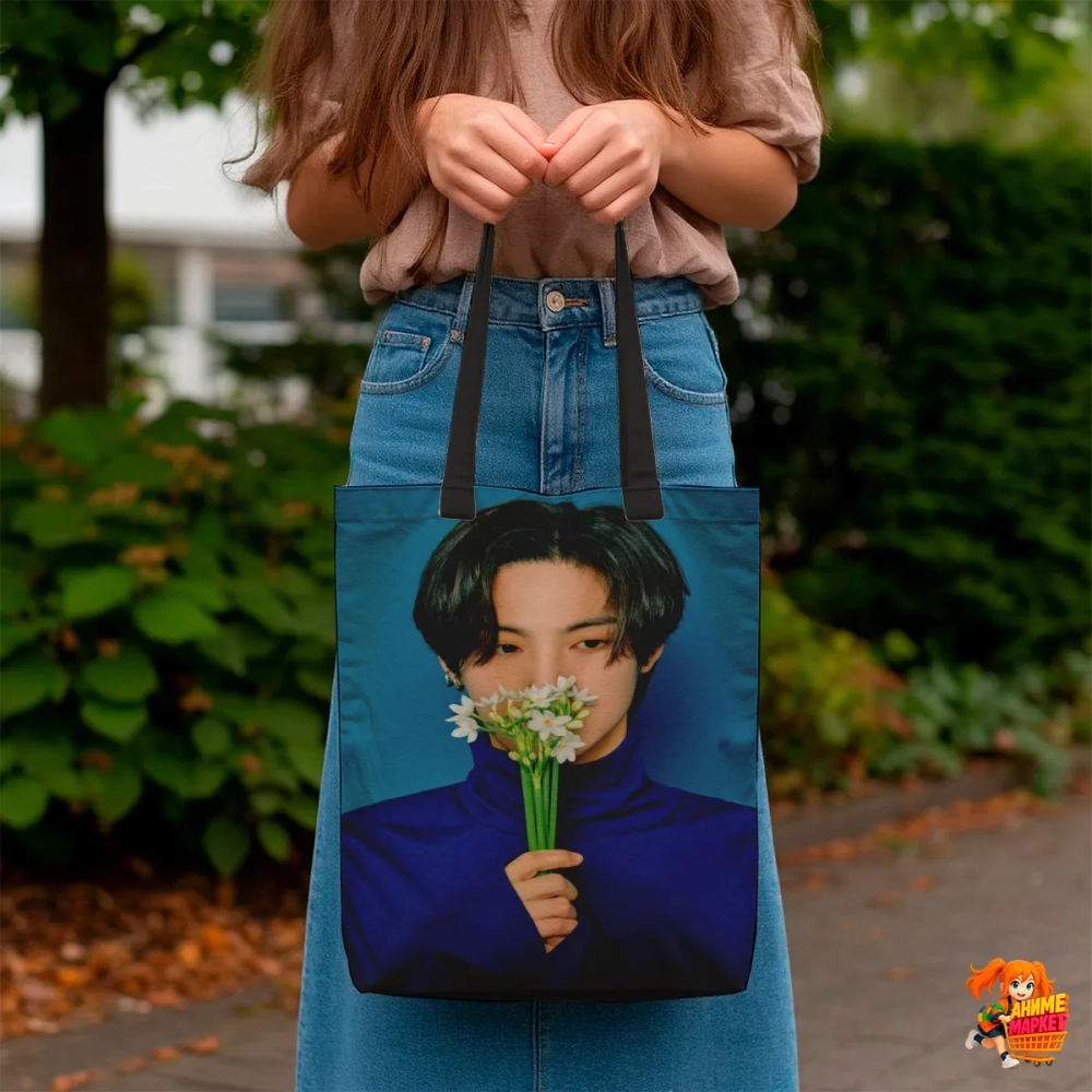 Сумка шоппер с принтом Got 7