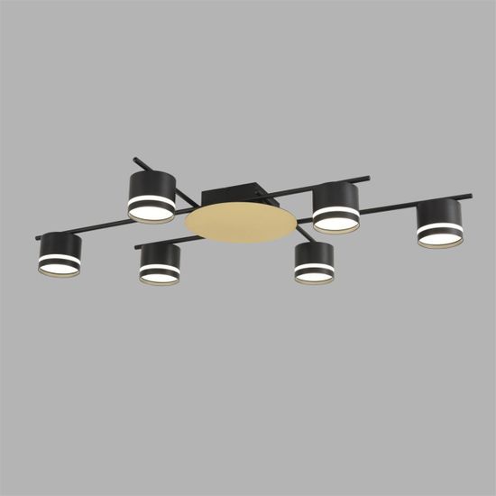 8304/6C COMFI золотой/черный, металл/акрил Светильник настенный GX53 LED 6*7W 220V BENUA