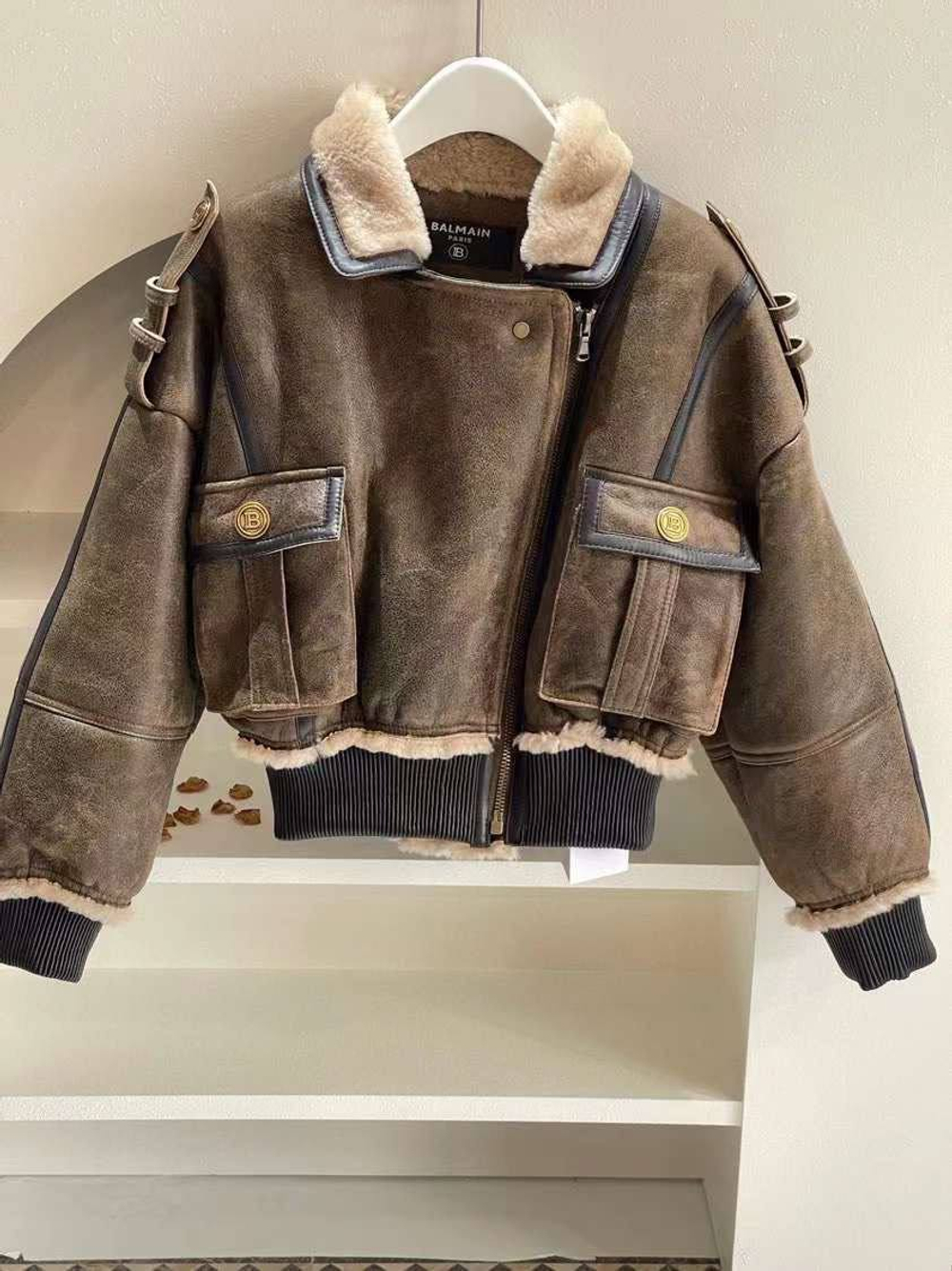 Дубленка Balmain