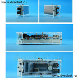 Набор DIY / LED часы - белый