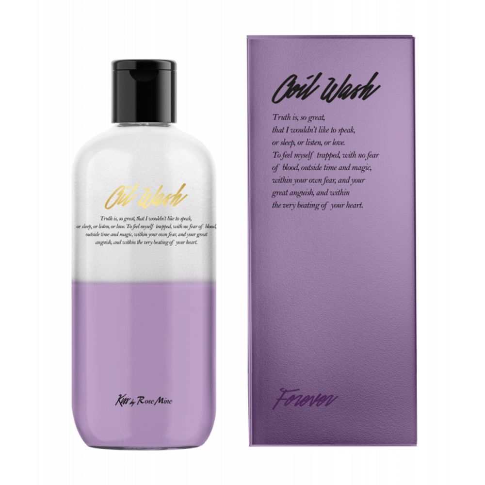 Evas Fragrance Oil Wash Kiss by Rosemine Oh,Fresh Forever парфюмированный 2-х фазный гель для душа с ароматом ириса