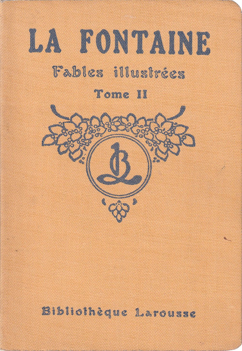 Ла Фонтен. Иллюстрированный басни: в 2 томах