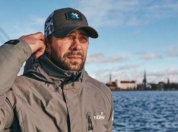 Бейсболка Norfin GREY/BLACK