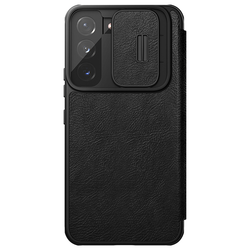 Кожаный чехол-книжка Nillkin Leather Qin Pro для Samsung Galaxy S22