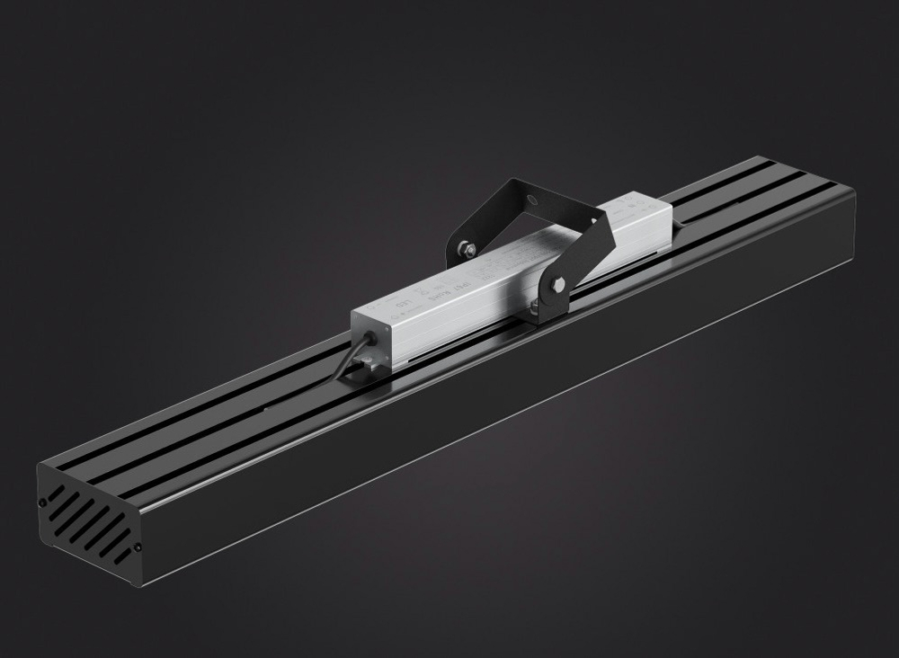 Светильник LED 120Вт 4000К 20400Лм IP67 687х94х100мм Awax II U1 GL DARKLUM