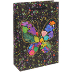 Пакет подарочный «Яркие краски» 17,5*25*7 см, микс