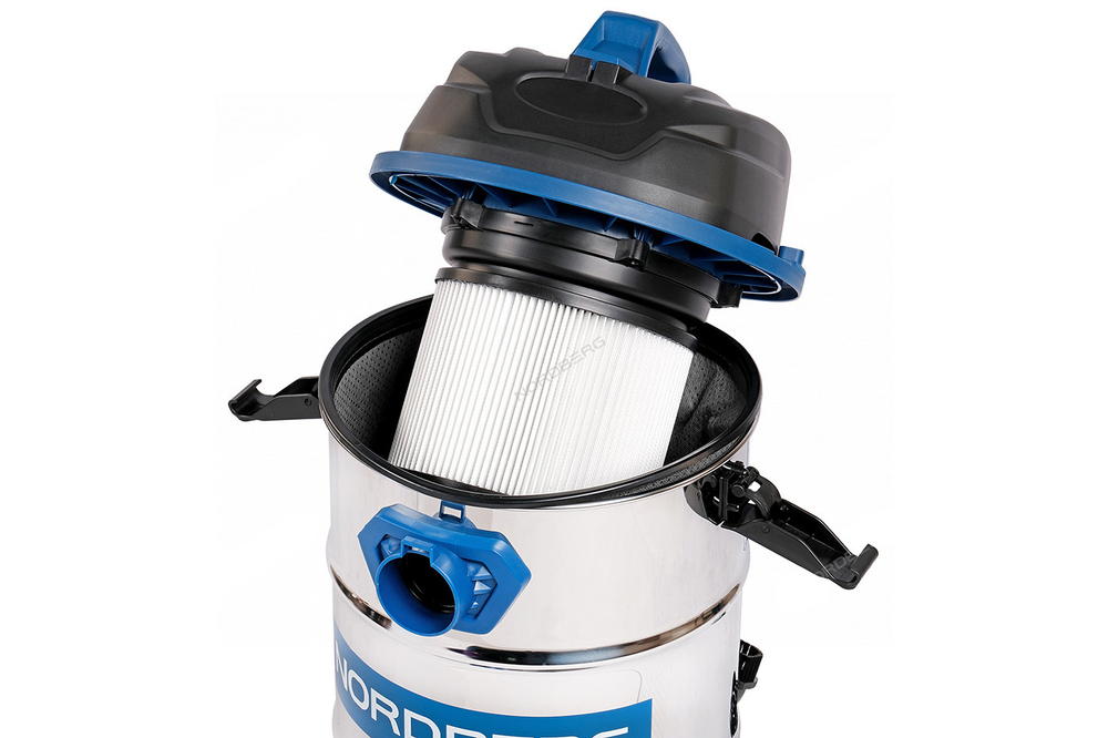 NORDBERG (NV32) Пылесос однотурбинный 30л 1380 Вт