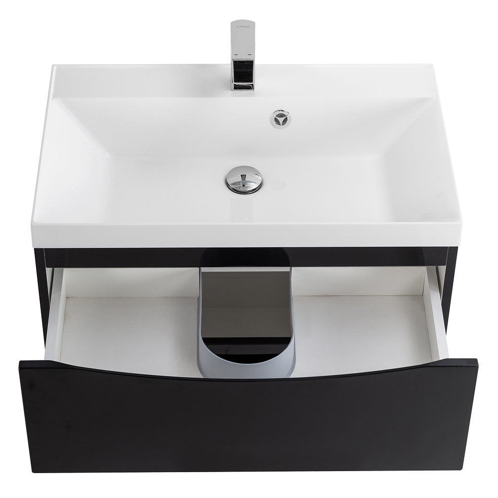 Тумба подвесная с раковиной BelBagno MARINO-600-2C-SO-NL-P