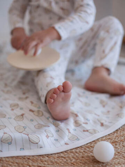 Двусторонний плед Mjölk Ping Pong