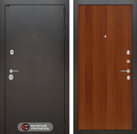 Дверь Входная Лабиринт Silver 05 - Итальянский орех металлическая