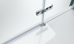 Душевая дверь BelBagno Kraft 80 KRAFT-B-12-60/20-C-Cr-L профиль Хром стекло прозрачное