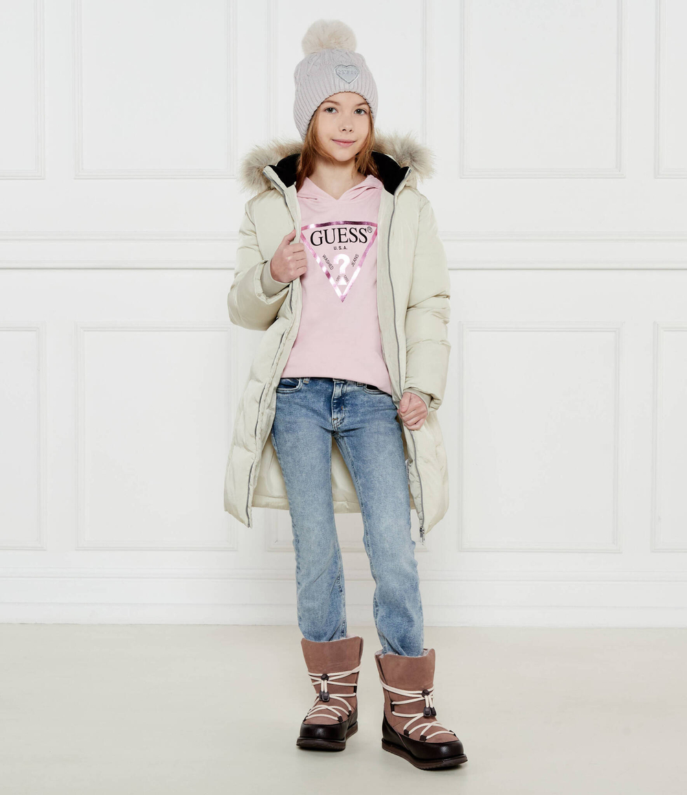 худые Guess - пудро-розовый(J83Q14 KAUG0)