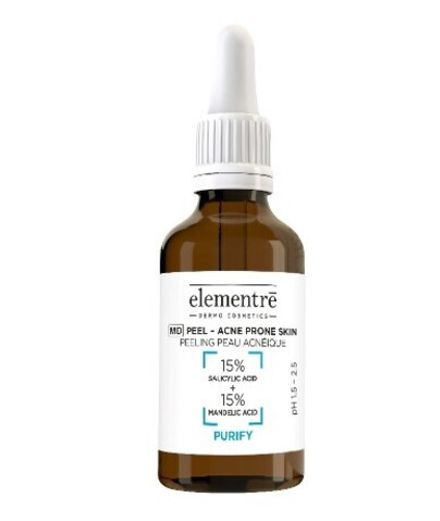 Пилинг для проблемной кожи Анти-акне MD PEEL ACNE PRONE SKIN 15%SALICYLIC15%MANDELIC ACIDS 50 мл