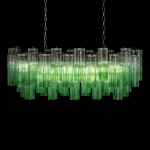 Подвесная люстра Loft It Murano 10580/1000R Clear green