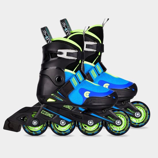 Ролики детские Micro Cosmo Blue размер 31-34