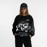 Лонгслив Dissident Globetrotter in Black