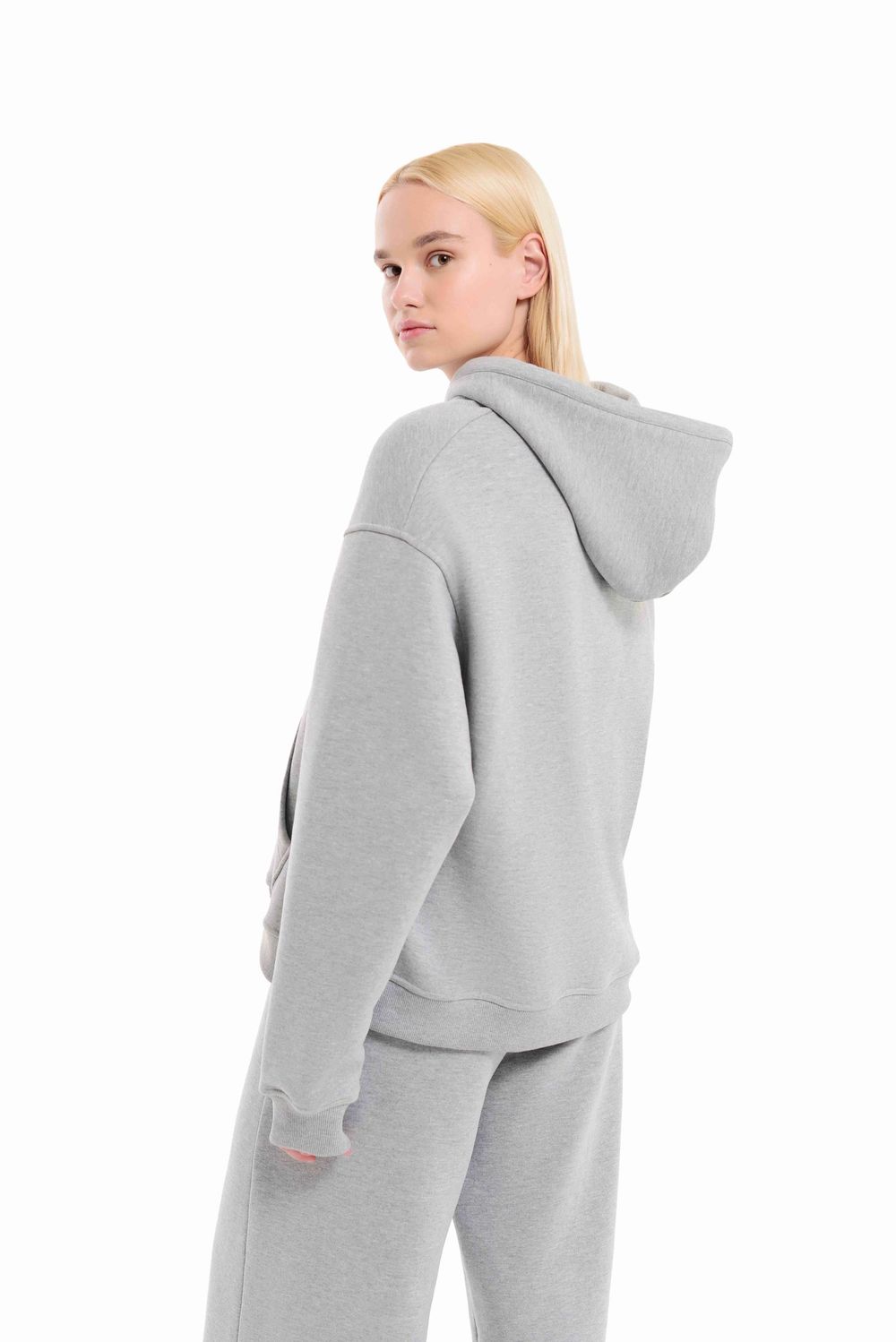 Худи Weme Оверсайз серый