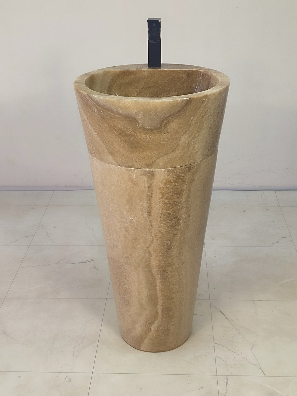 Раковина напольная из оникса Sunset ON-61352 (45*45*90)