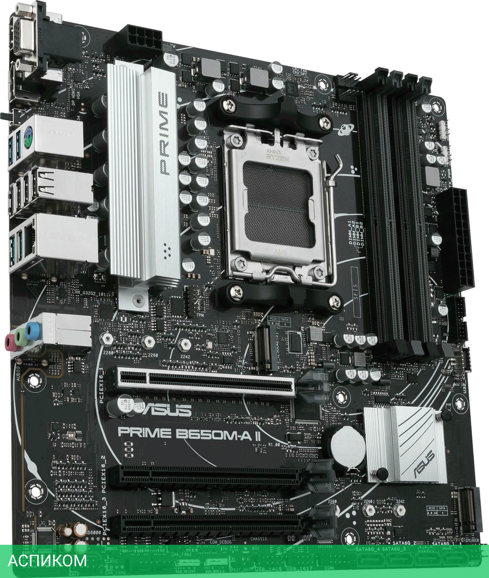Материнская плата ASUS Prime B650M-A II-CSM (90MB1EH0-M0EAYC)