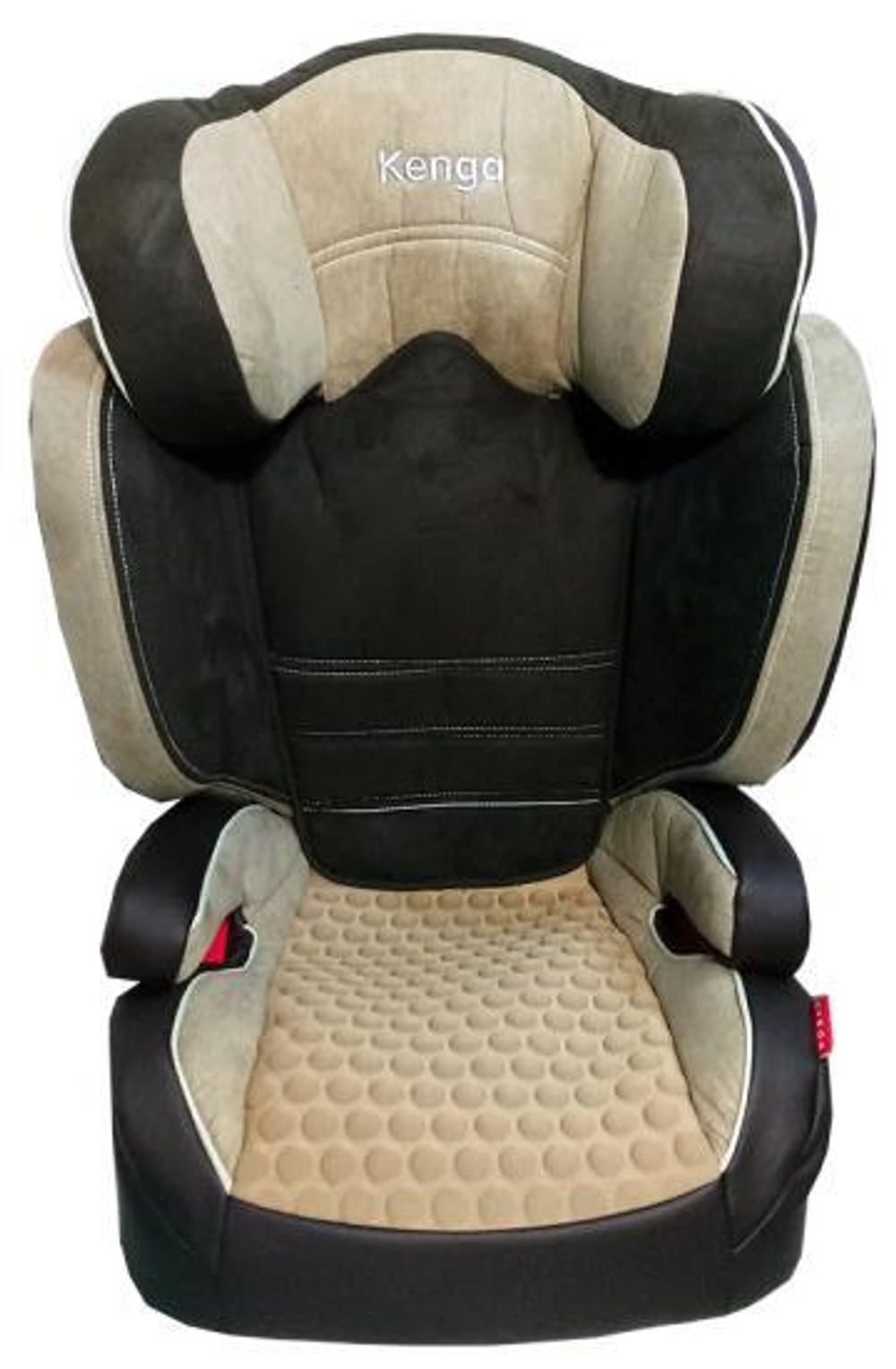 Детское автокресло Kenga c isofix гр. 2/3 (3-12 лет) (Черный/бежевый)