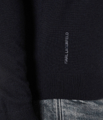 Хлопковый свитер Karl Lagerfeld - темно-синий(655013 544399)