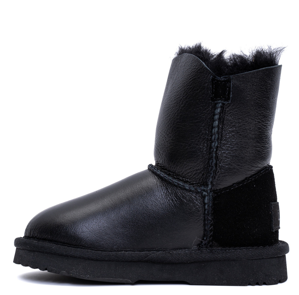 Ugg Kids Bailey Button II Metallic Black