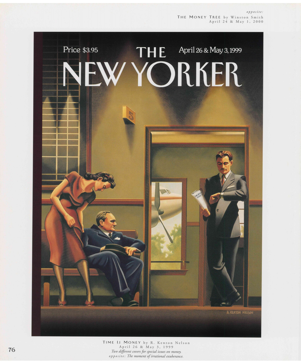 Постер журнала The New Yorker 26-04-1999, двусторонний