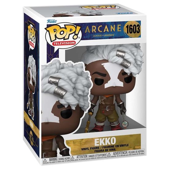 Фигурка Funko POP! TV Arcane League of Legends Ekko (1603) 75648 / Фигурка Фанко ПОП! по мотивам вселенной "Аркейн", Экко. Товар уцененный