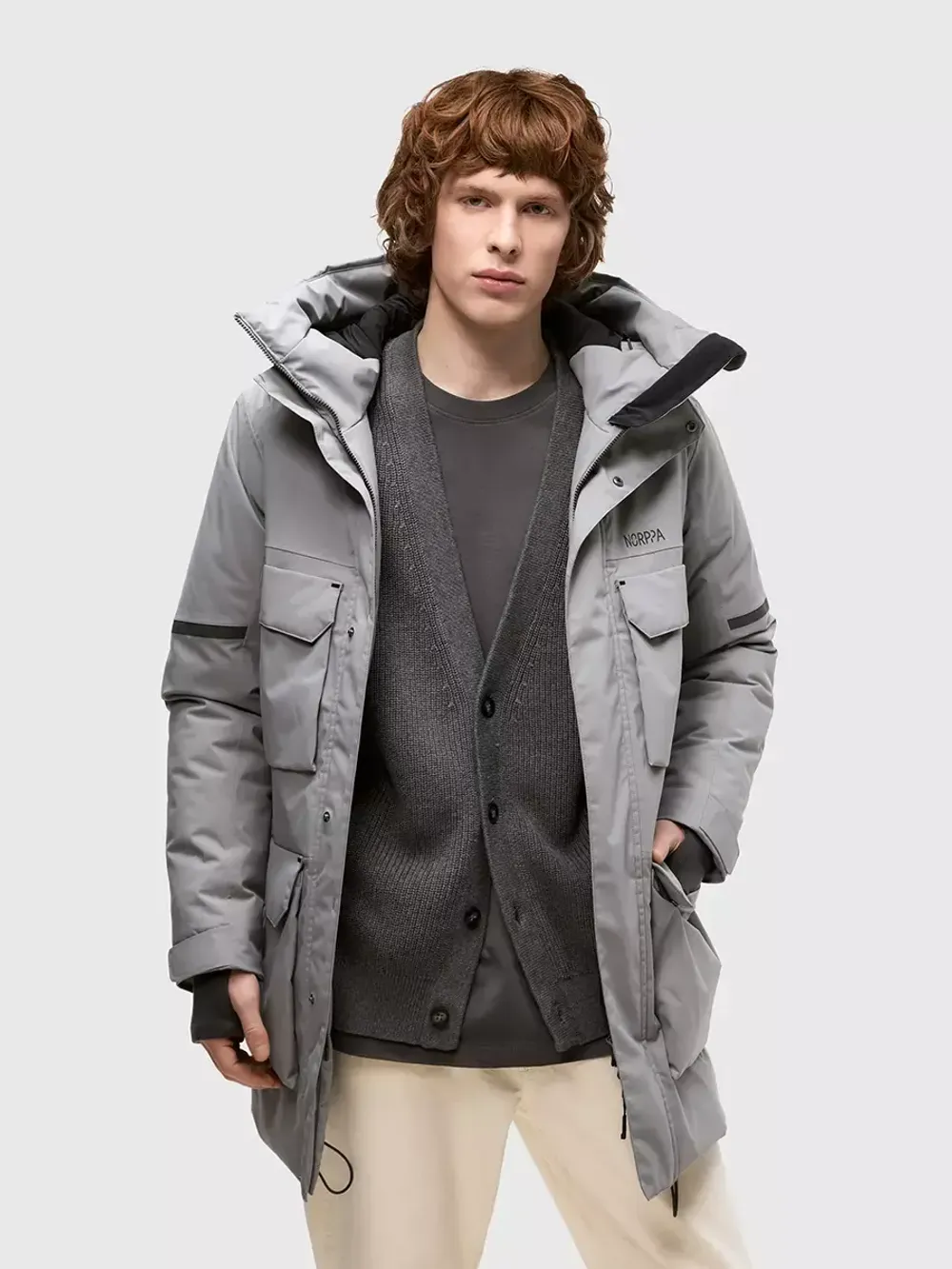 Парка мужская TAYMIR NORPPA галька