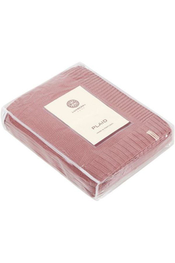 Плед 150х200 Luxberry Lux 38 марроканская глина Португалия упаковка