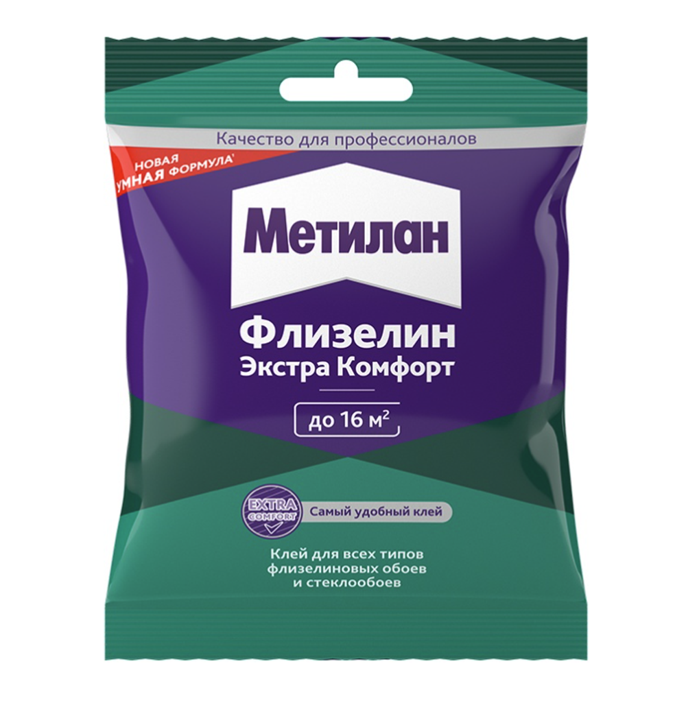 Клей для обоев Metylan Флизелин Экстра Комфорт (90 г)