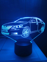 3Д-светильник "Автомобиль - Тайота Камри (Toyota Camry)"