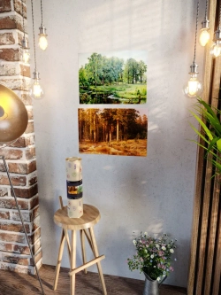 Картины-наклейки на стену для декора интерьерные №501