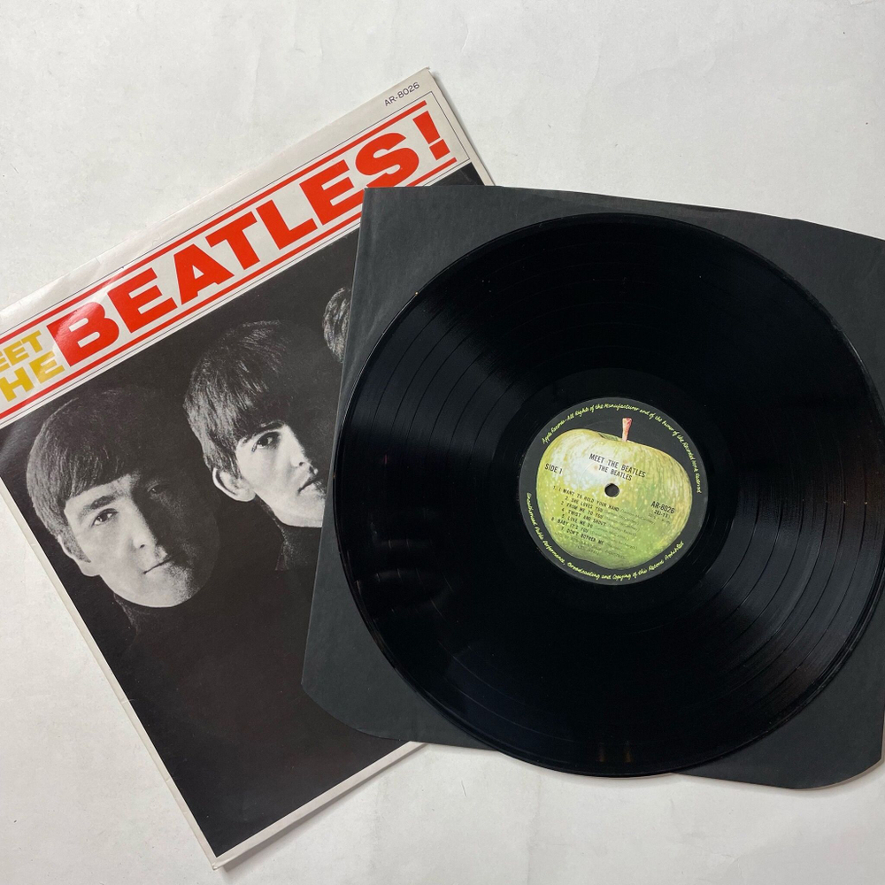 Винтажная виниловая пластинка LP Meet The Beatles (Japan 1973) (No Obi) All My Loving