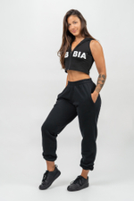 Спортивные брюки OVERSIZED JOGGERS WITH POCKETS GYM TIME 281 Черный