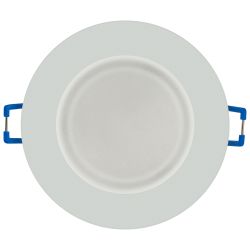 Светильник встраиваемый декоративный ЭРА DK103 WH под лампу MR16 GU5.3 белый | Декоративные встраиваемые светильники