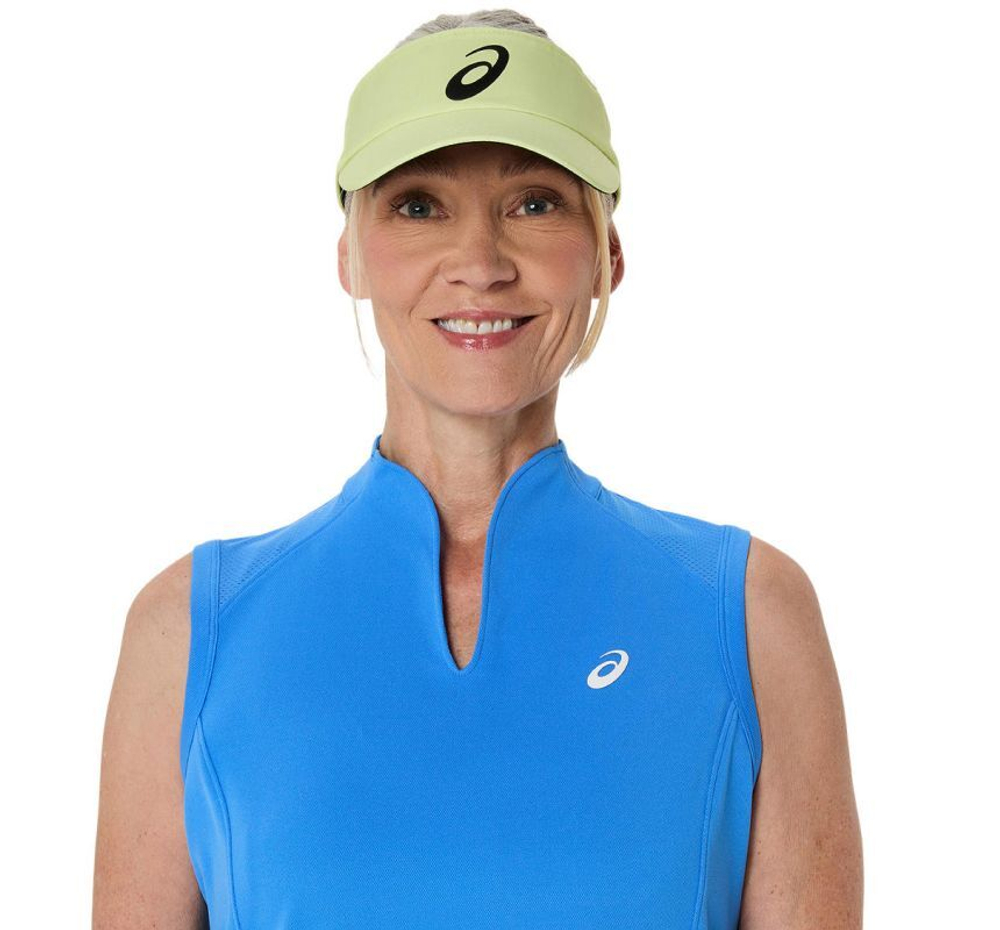 Женский топ теннисный Asics Court - небесный