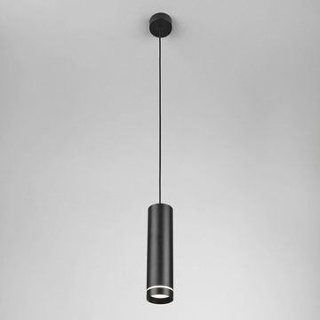 Светильник подвесной светодиодный Topper 12W 3000K черный матовый Elektrostandard