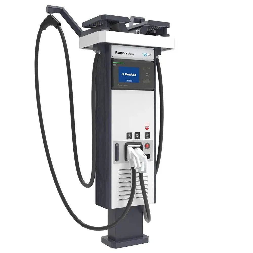 Зарядная станция Pandora Aero 160/22 Tesla + GB/T+розетка T2 - 2