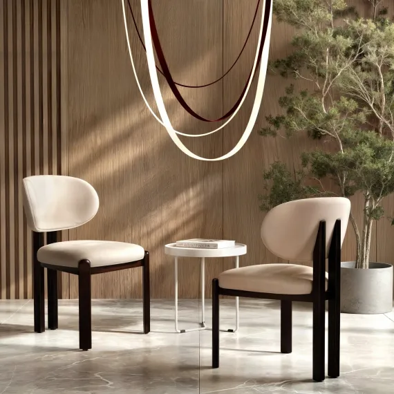 Стул Sage, светлая рогожка