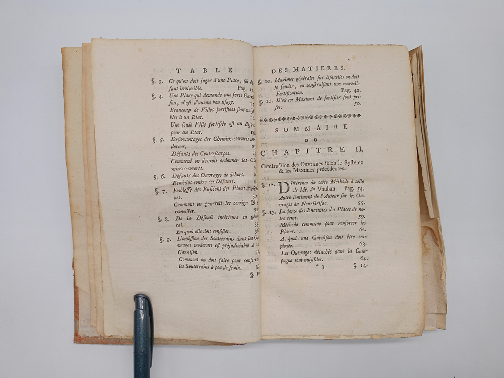 "Lingenieur moderne, ou Essai de fortification". Par. le Baron F. D.R. 1744 г.