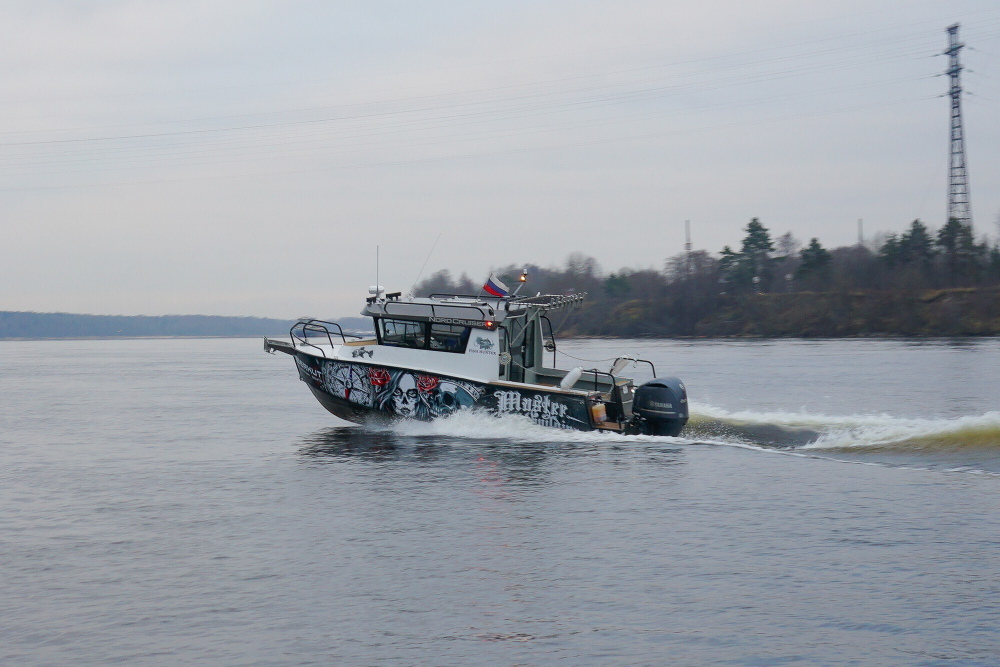 Алюминиевый катер BERKUT Nord Cruiser