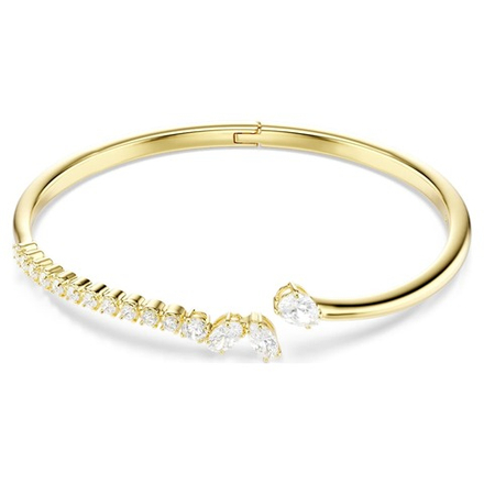 MESMERA:BANGLE OPEN WHI/GOS L