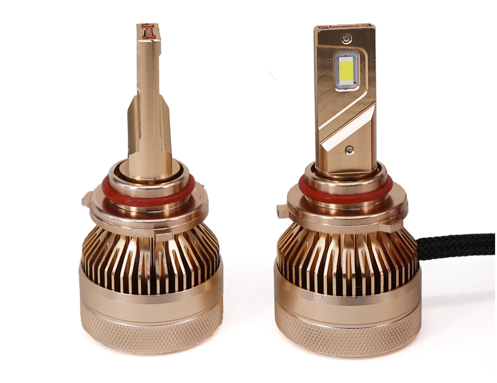Светодиодные лампы HB4 (9006) Sariti T3 с вентилятором, 12V-24V, 50W, 6000K (комплект, 2шт)