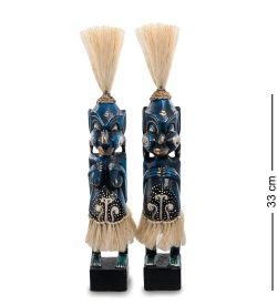 Decor and Gift 22-022 Статуэтка «Асмат» н-р из двух, 33 см