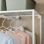 Полка с платяной штангой - IKEA JOSTEIN/ЙОСТЕЙН ИКЕА, 61х180х270 см, белый