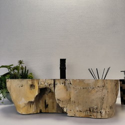 Раковина из окаменелого дерева Fossil Basin OD-02999 63x38x15 см