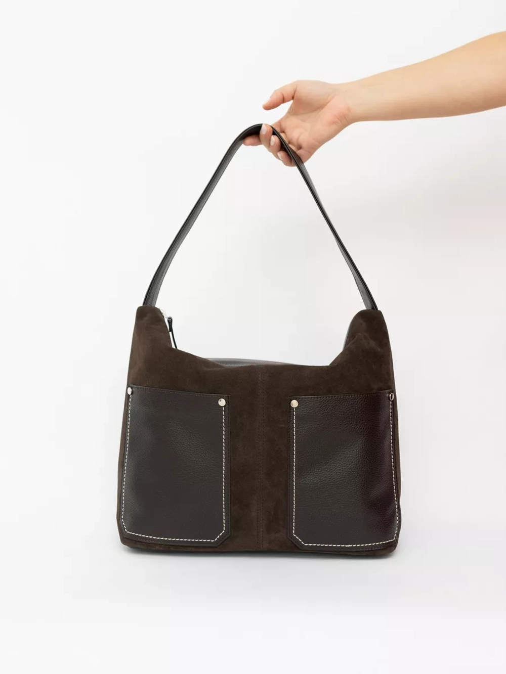 Сумка через плечо большая шоппер