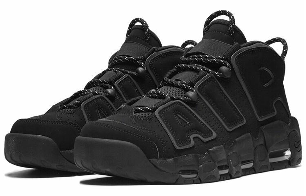 Кроссовки Nike Air More Uptempo Black Reflective 2018 Air