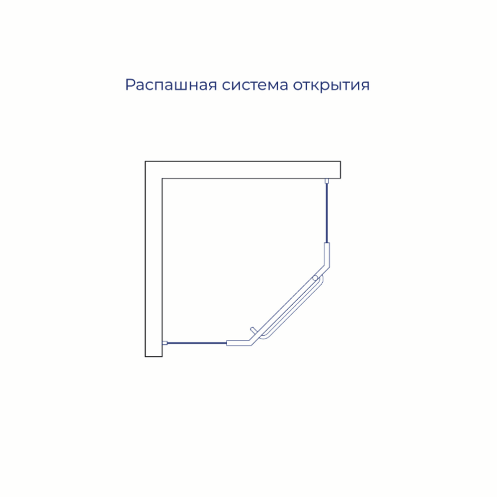 Душевой уголок RGW PA-081 (Прозрачное, 900x900)